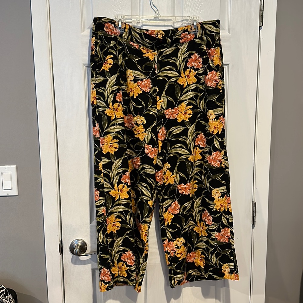 Wide Leg Linen Pants